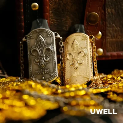 UWELL SCULPTOR雕塑家 11W小煙主機 電鍍金屬雕刻