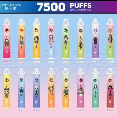 鬼滅之刃拋棄式 INF 無限一次性 7500口 鬼滅系列 台灣現貨
